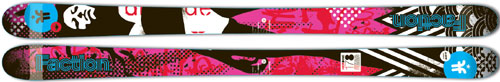Faction Heroine 2011 ski image