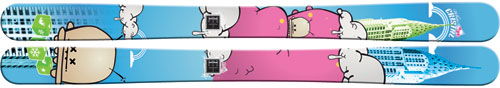 White Cristal Babs 2011 ski image